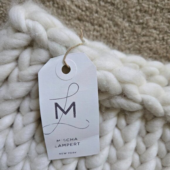 NWT Mischa Lampert Kelly and White Large Snood - Picture 11 of 13